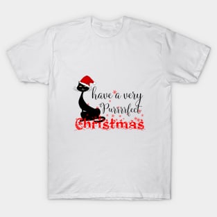 have a purrfect Christmas T-Shirt